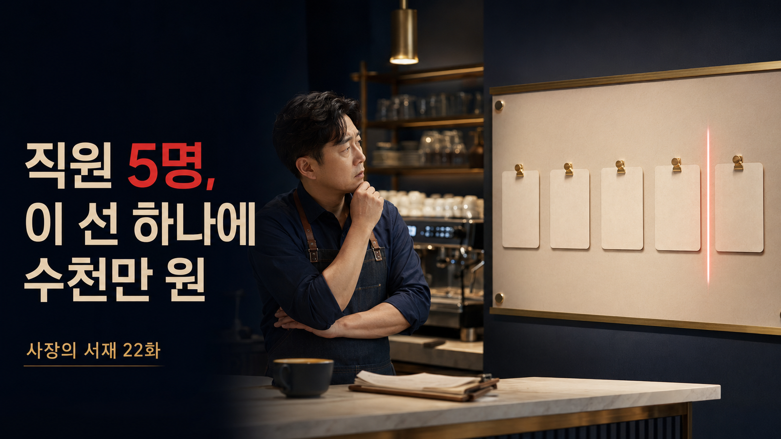 5인 이상 사업장 판단 기준과 직원 수에 따라 달라지는 수당 적용을 설명하는 대표 이미지